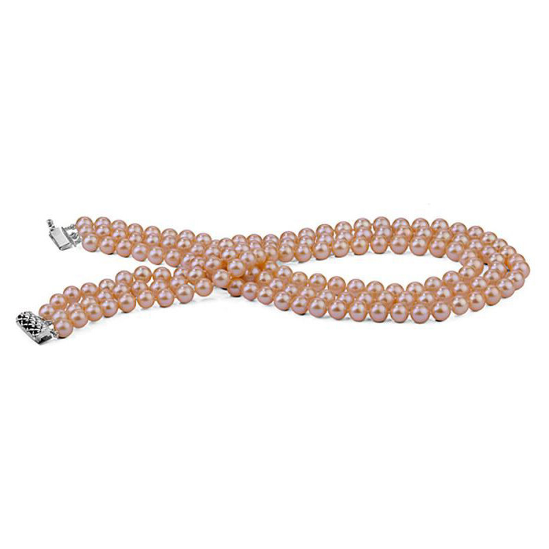 Eppi Perlový náhrdelník zlatý Haani