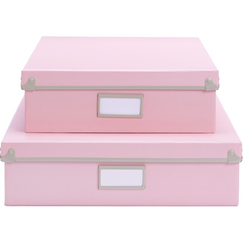 Úložná krabice Design Ideas Frisco Pink S