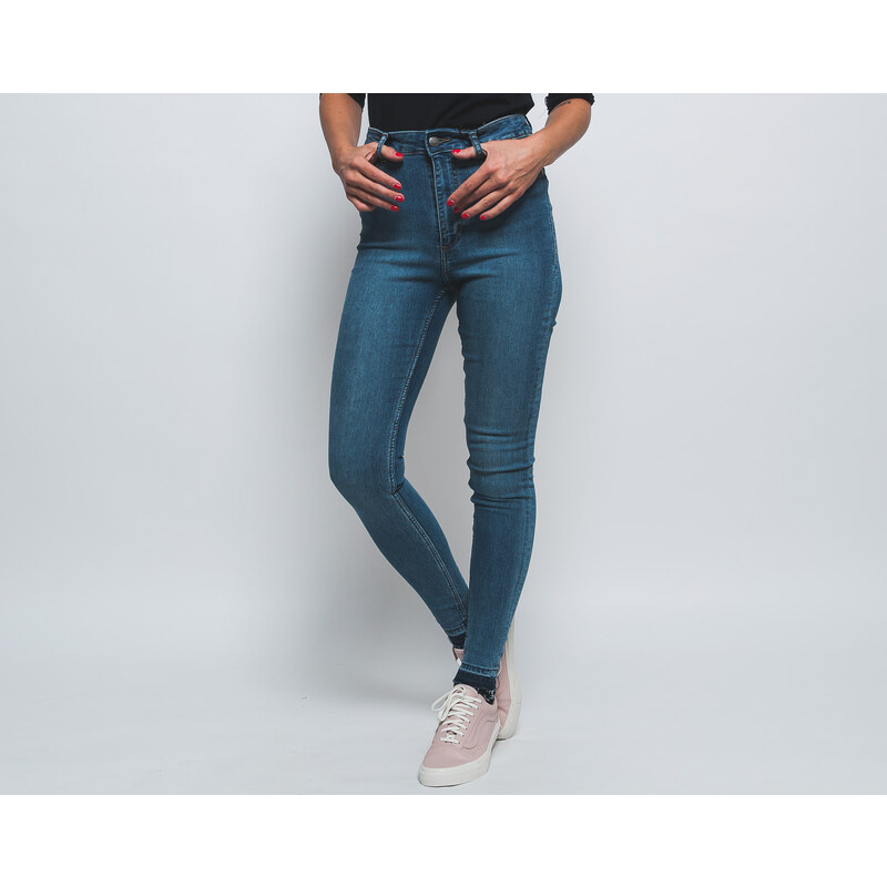 Dámské Kalhoty Cheap Monday High Spray Essential Blue 51851093