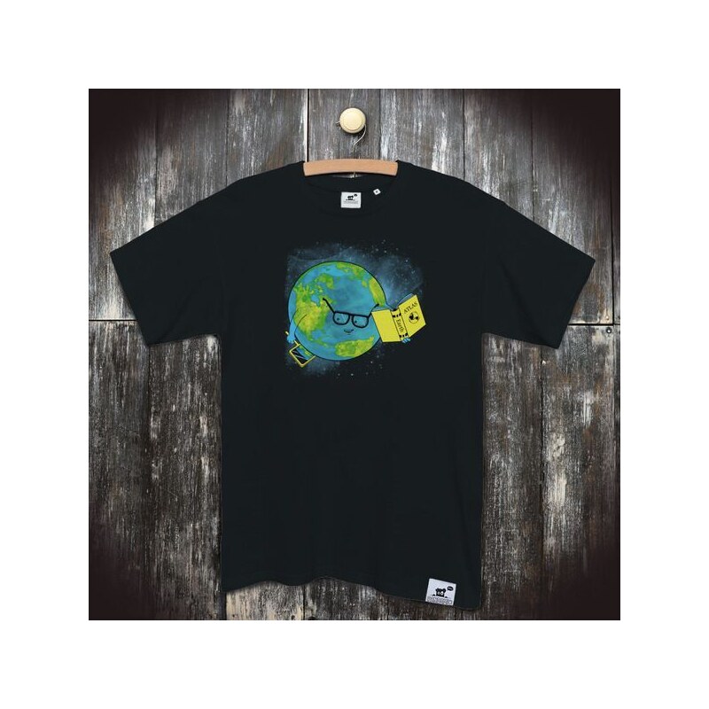 PANDEMIC Pánské vtipné tričko s potiskem Vesmír: KDE je Jižní pól?
