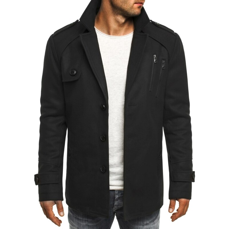 Nádherný moderní zateplený zimní kabát J.STYLE 3135
