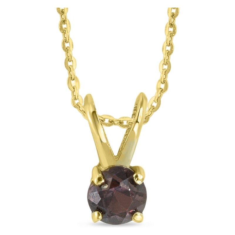 Zlatý náhrdelník s turmalínem KLENOTA kln4134