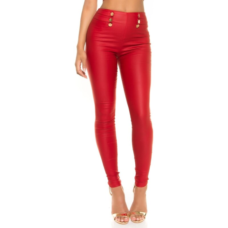 Koucla Červené sexy kalhoty