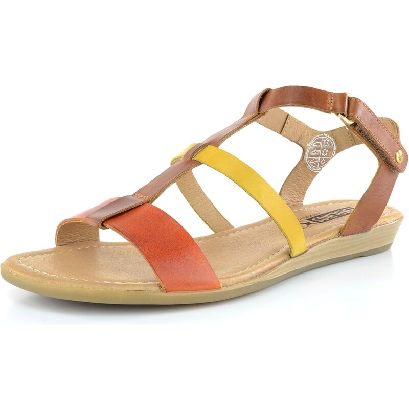 Pikolinos sandály barevné Orange/Sol