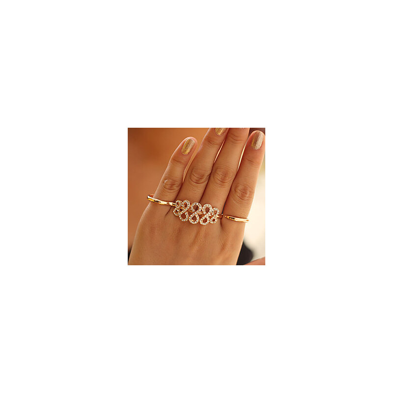 LightInTheBox Women's 8-Shaped Alloy Ring