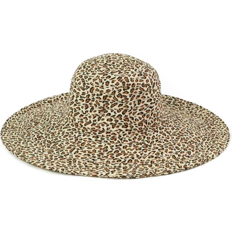 Art of Polo Letní leopardí klobouk béžový