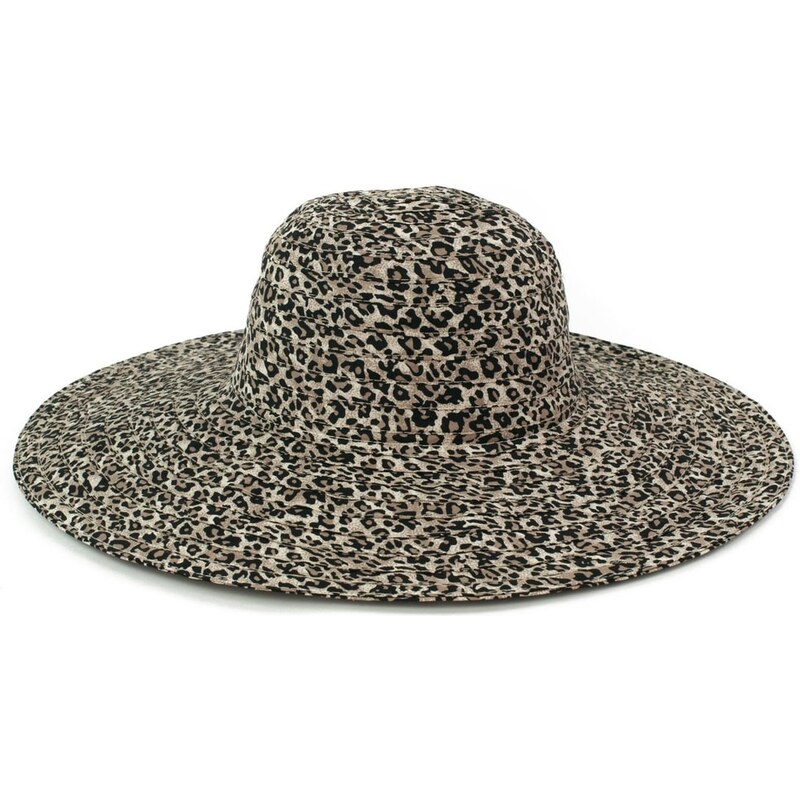 Art of Polo Letní leopardí klobouk šedý