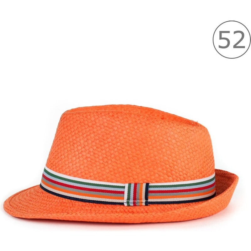 Art of Polo Junior trilby klobouk oranžový v. 52