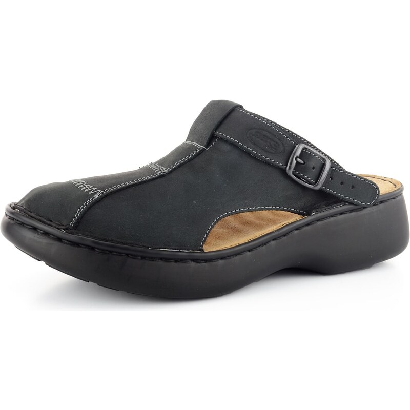 Orto Plus pantofle/sandály černé