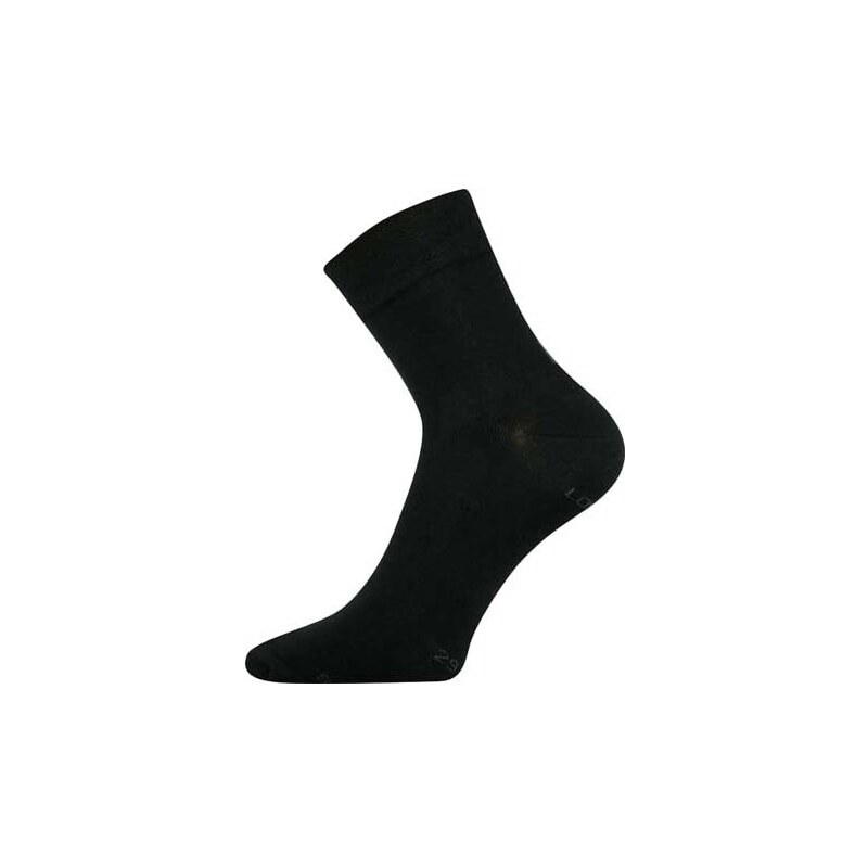 LONKA pánské ponožky 98% bavlna černé Haner