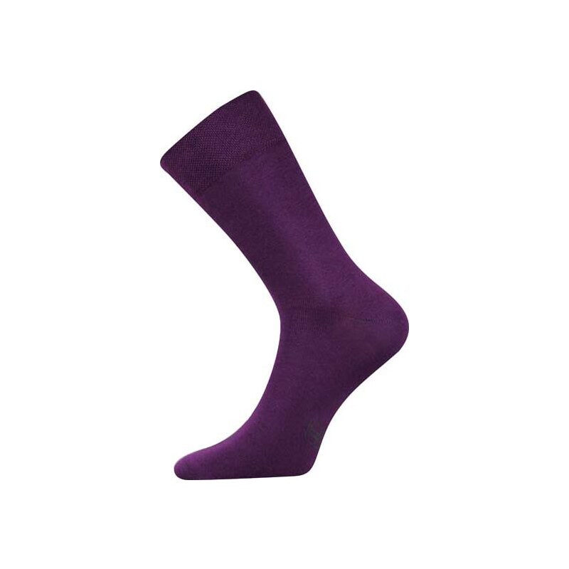 Lonka ponožky hladké fialové