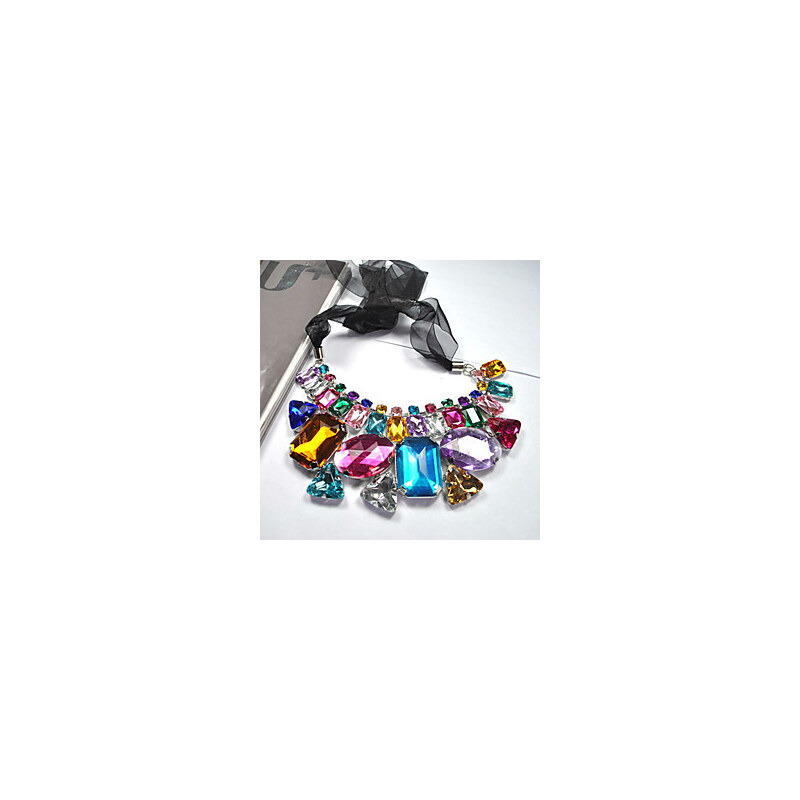 LightInTheBox Women's Fashion Euramerican Huge Gemstone Necklace