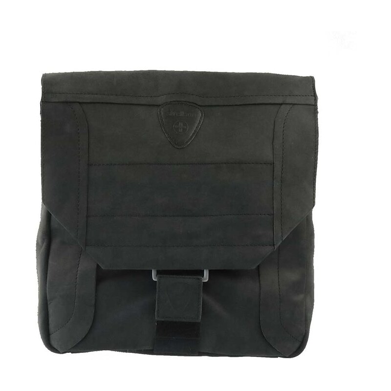 Strellson Pánská kožená taška 0032, černá