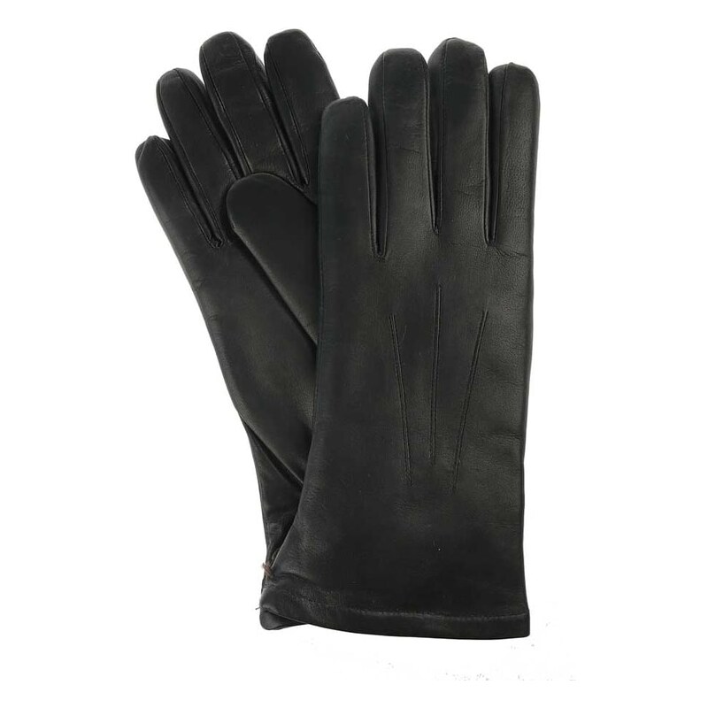 Vystyd Dámské kožené rukavice 1495, velikost 8.5, černá