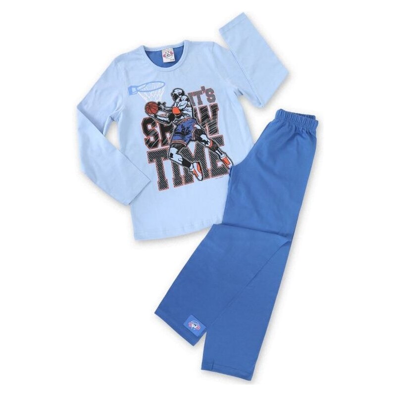 VIENETTA SECRET VS-8680646012265-BLUE: Dětské pyžamo VIENETTA SECRET Hráč Basketu