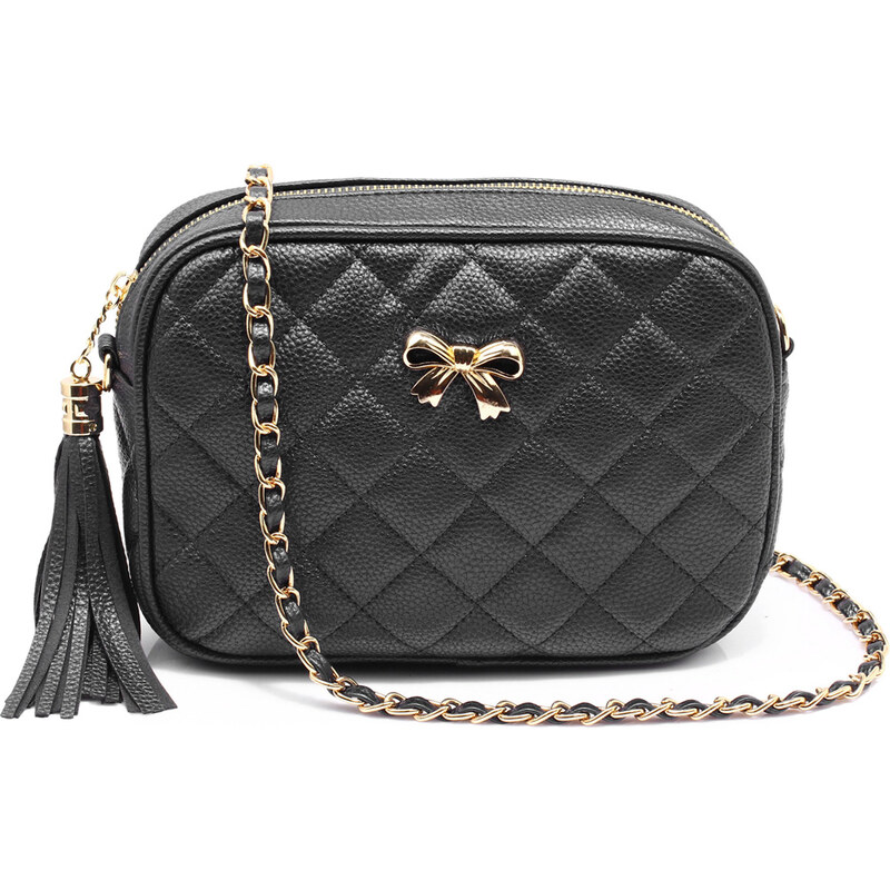 Anna Grace London Anna Grace Černá crossbody kabelka AG00540