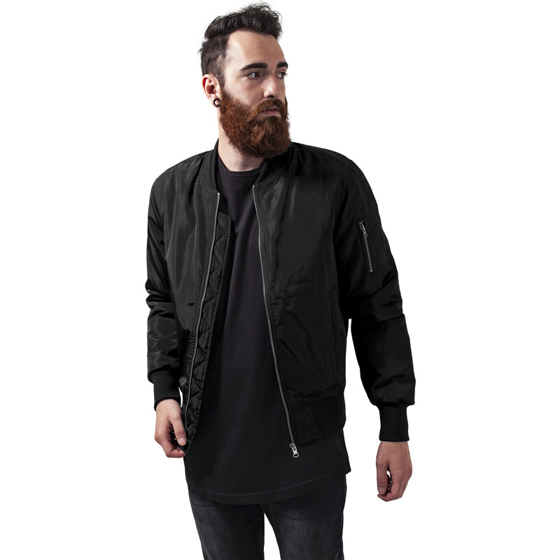 UC Men 2-Tone Bomber Jacket blk/blk