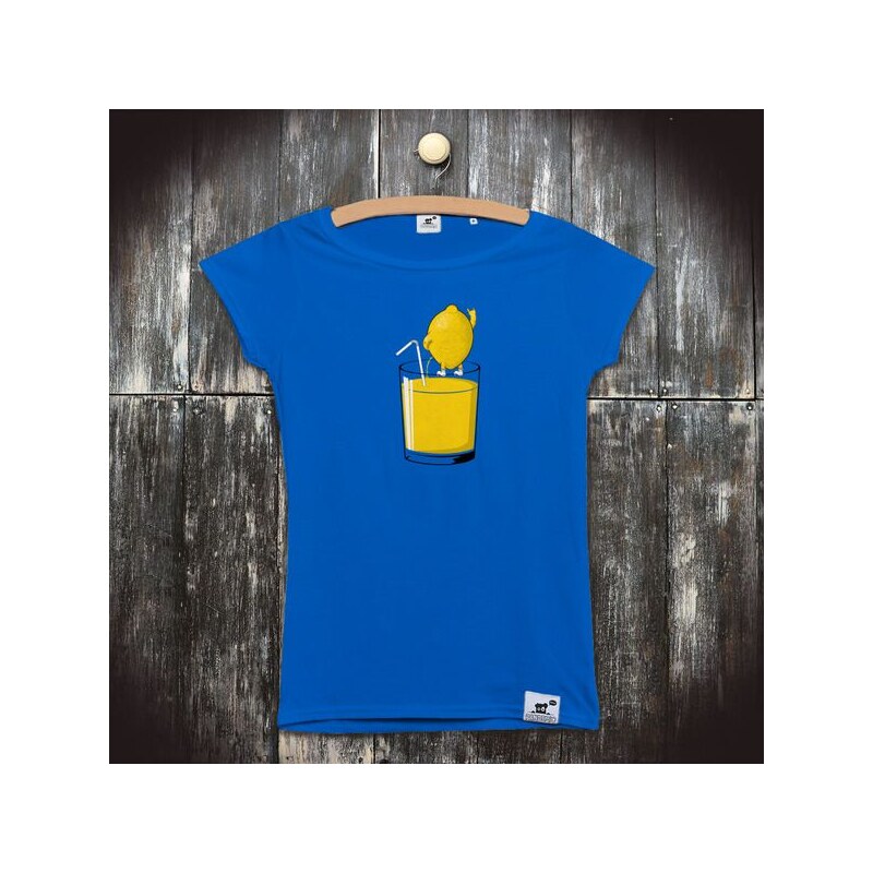 PANDEMIC Dámské vtipné tričko s potiskem Citron: Le Lemon