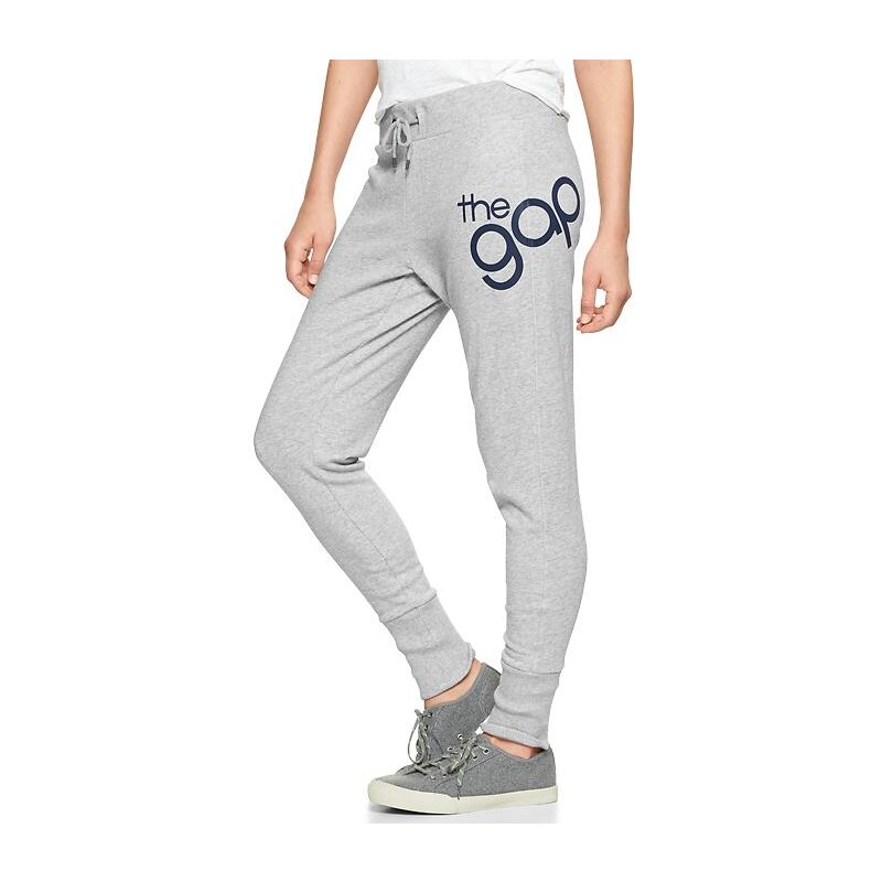 Gap Logo Sweatpants - Heather gray