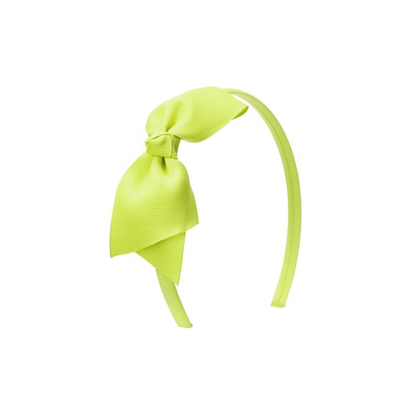 Gap Flat Bow Headband - Neon sugar cane kiwi