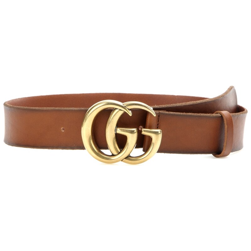 Gucci GG leather belt