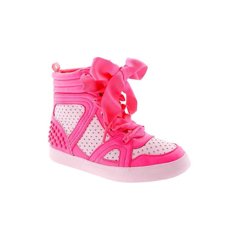 Gap Perforated Hi Top Sneakers - Knockout pink 162130tn