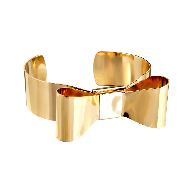 ASOS Bow Cuff Bracelet - Gold