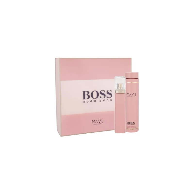 HUGO BOSS Boss Ma Vie Pour Femme dárková kazeta pro ženy parfémovaná voda  75 ml + tělové mléko 200 ml - GLAMI.cz