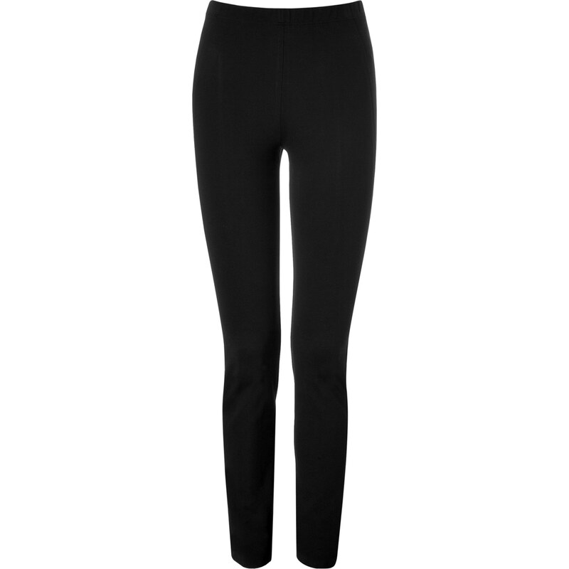 Donna Karan New York Knit Straight Leg Pants in Black