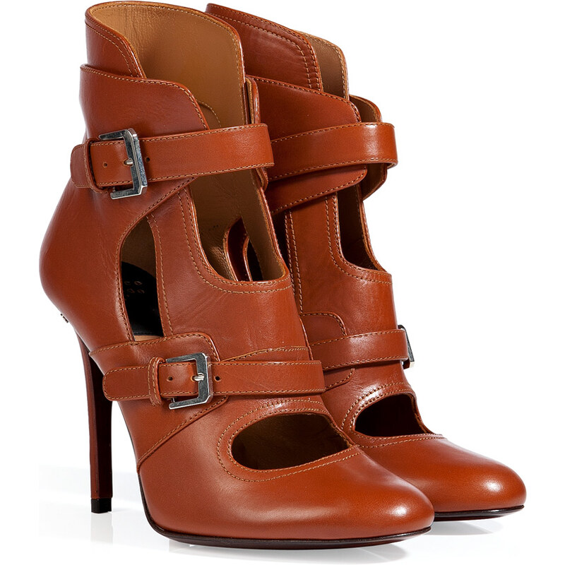 Laurence Dacade Leather Ankle Boots in Camel