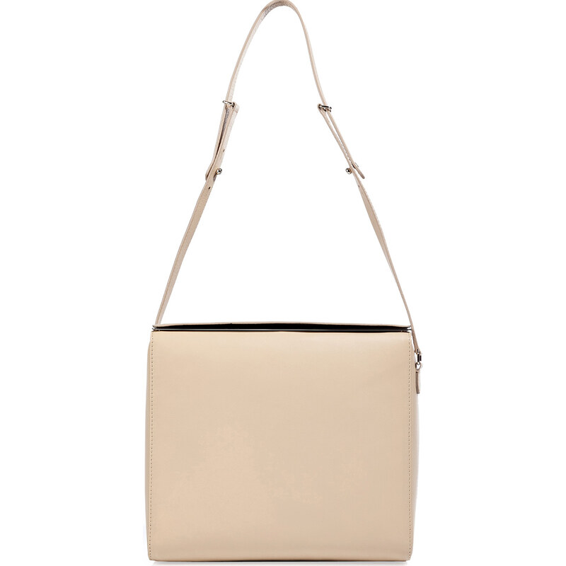 Maison Martin Margiela Nude Leather Shoulder Bag with Mirror
