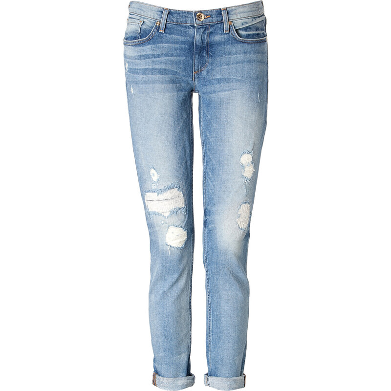 Juicy Couture Cuffed Jeans in Destroy Smith Wash