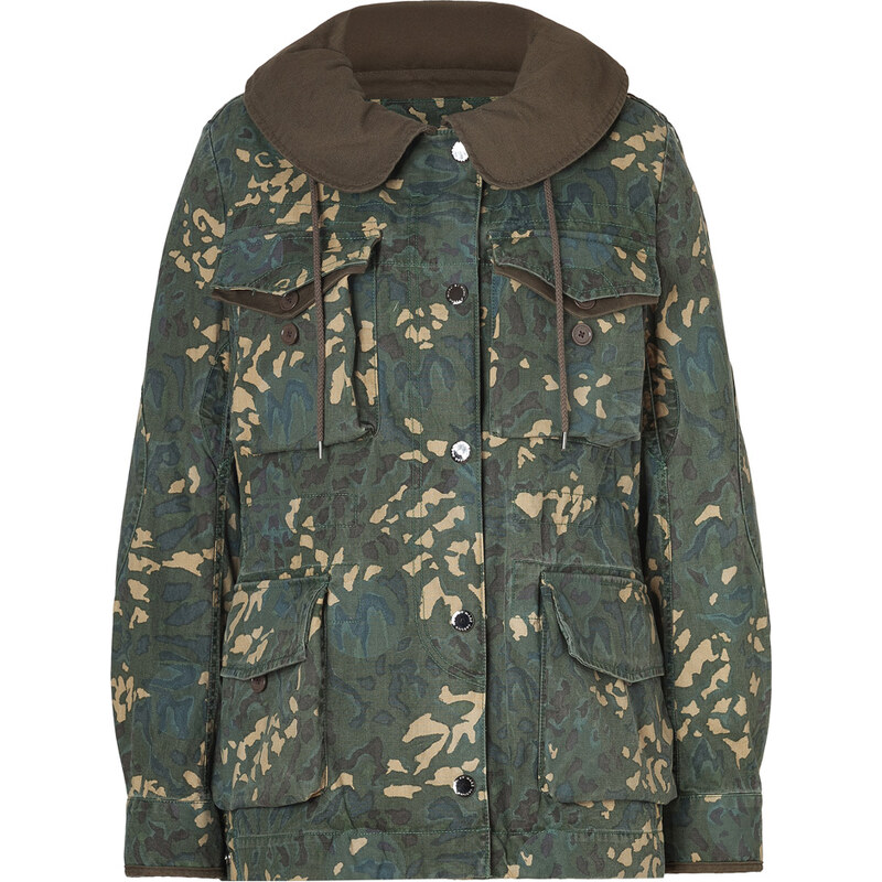 Marc by Marc Jacobs Forest Night Multi Camo Forks Parka