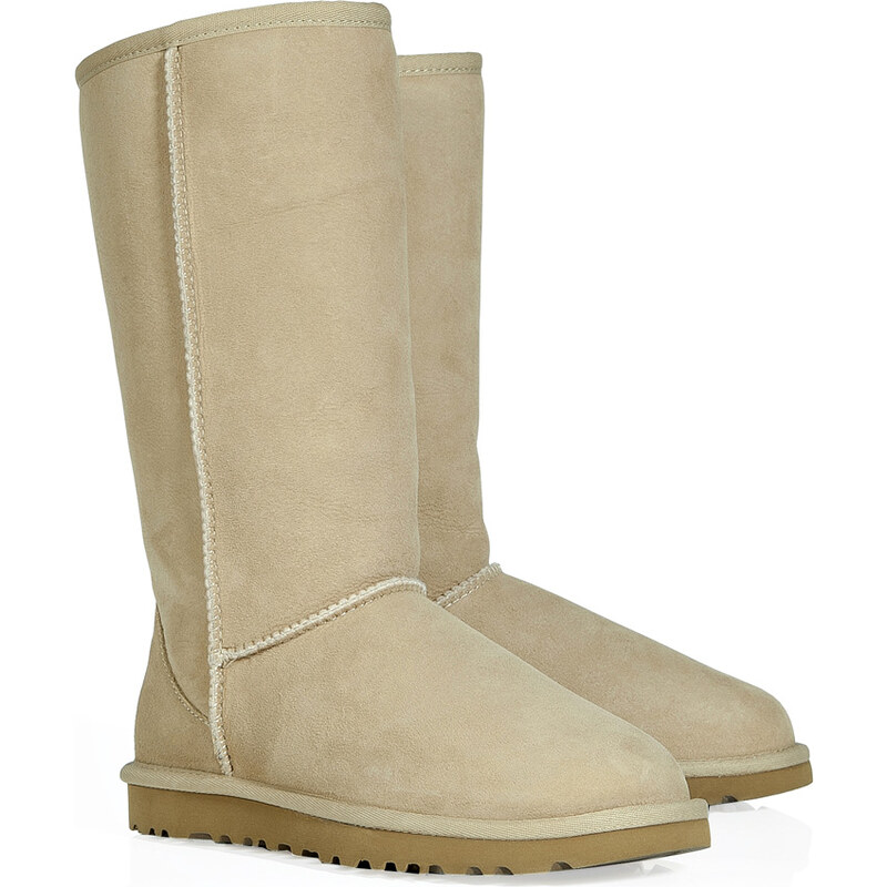 UGG Australia Leather Classic Tall Boots in Sand
