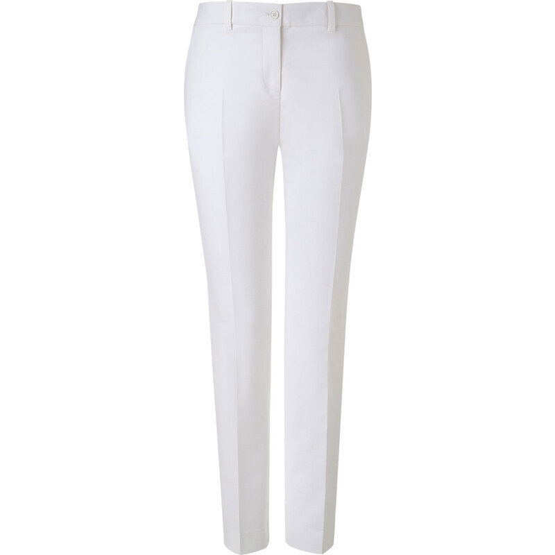 Michael Kors Optic White Cotton Pants