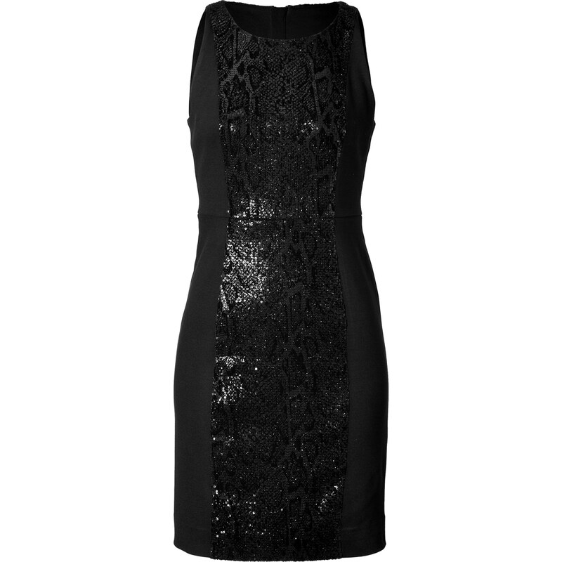 Milly Sequined Dress in Black