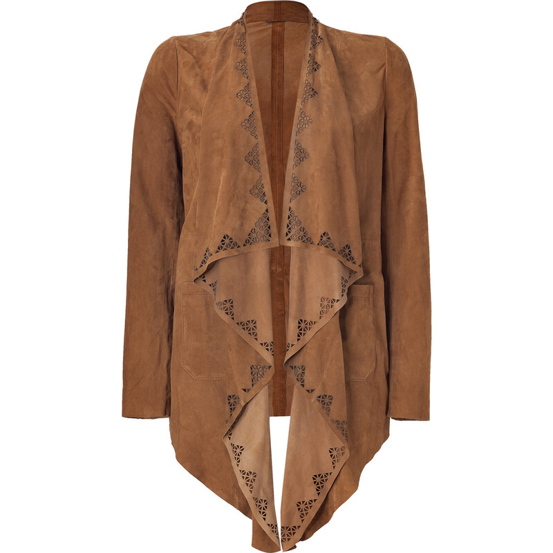 Seven for all Mankind Sue Brown Fly Away Suede Jacket