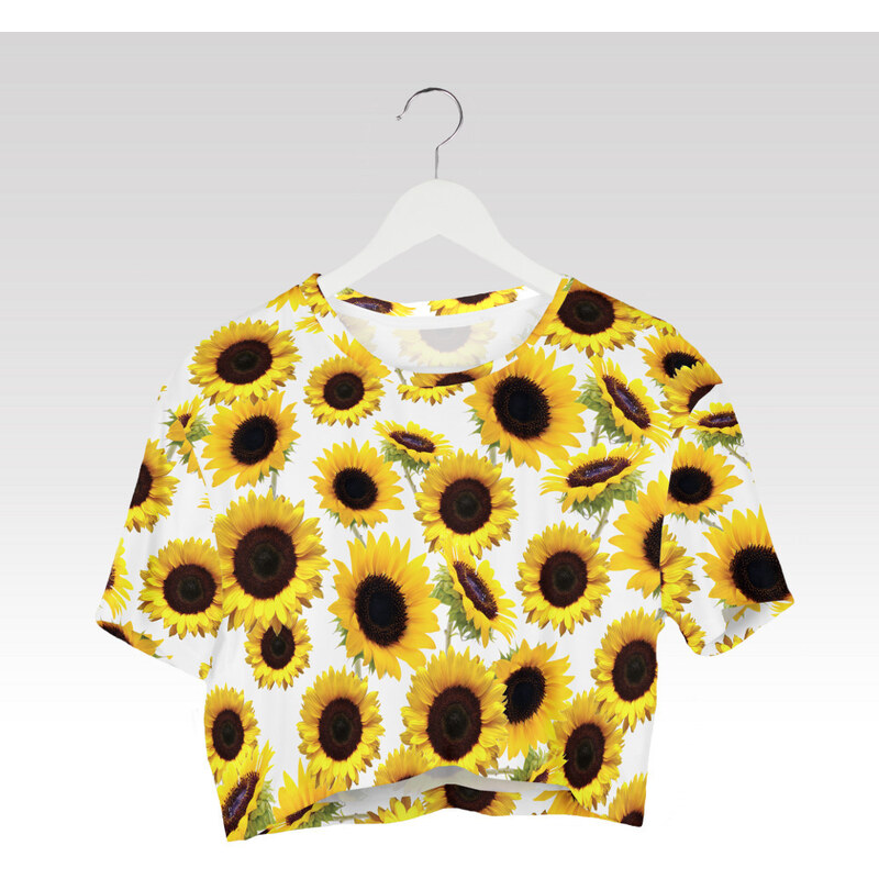 Wayfarer Crop-top tričko Sunflowers