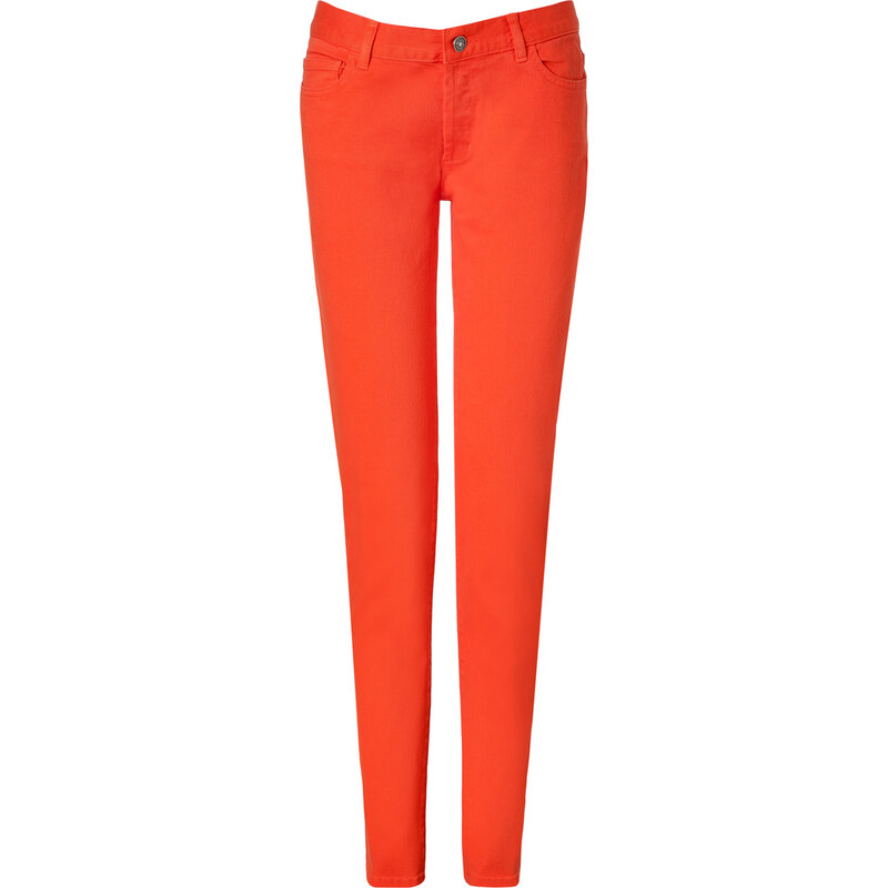 See by Chloé Orange Cotton Jeans