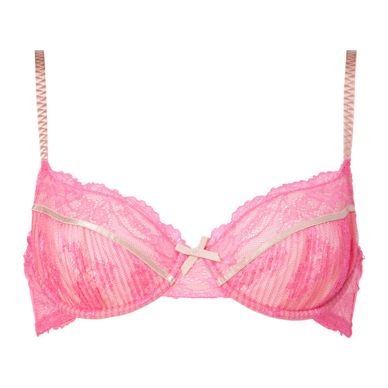 Elle Macpherson Intimates Hot Pink Picturesque Underwire Bra