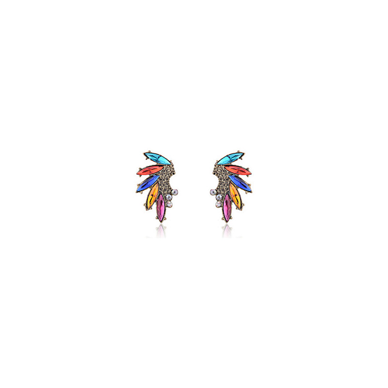 LightInTheBox Indian Style Wing Shape Colorful Earrings