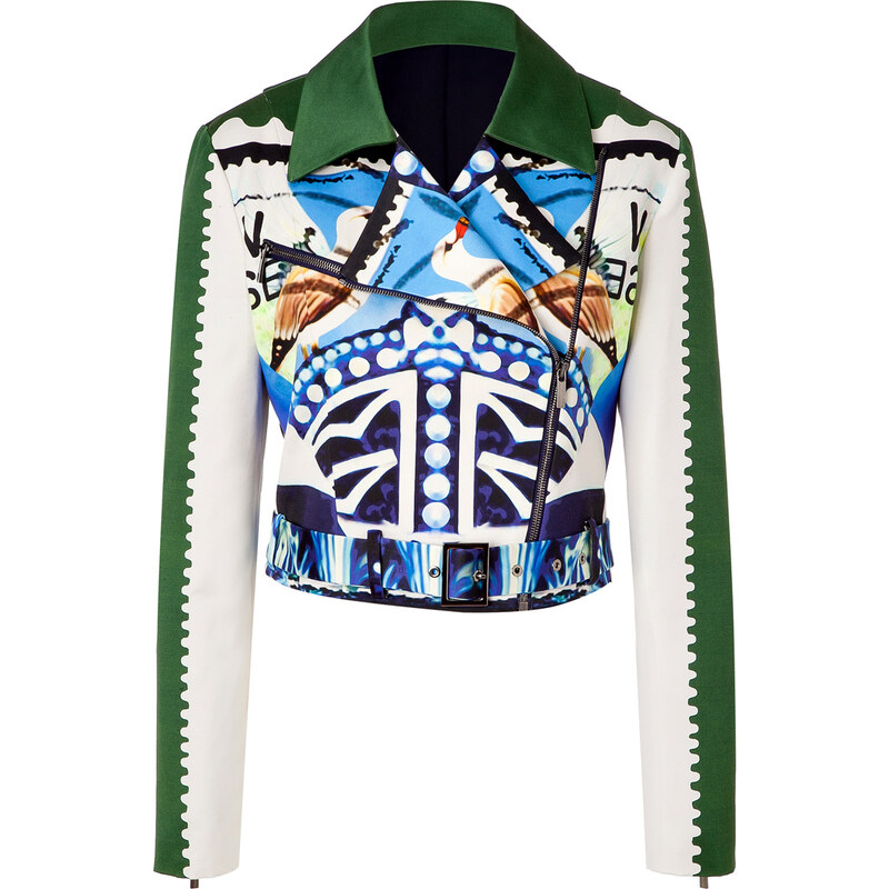 Mary Katrantzou Multicolored Cotton-Silk Starsailor Jacket