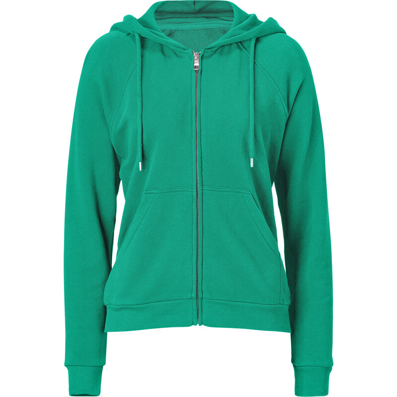 Closed Green Spruce Cotton Hoodie