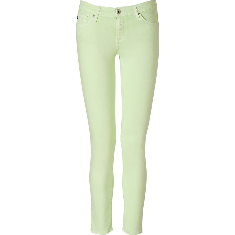 Adriano Goldschmied Light Lime Super Skinny Ankle Jeans