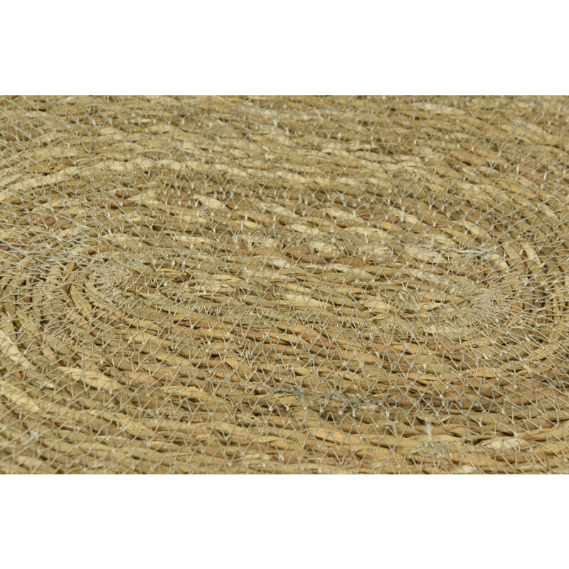 Kulatý koberec z mořské trávy - slabý
