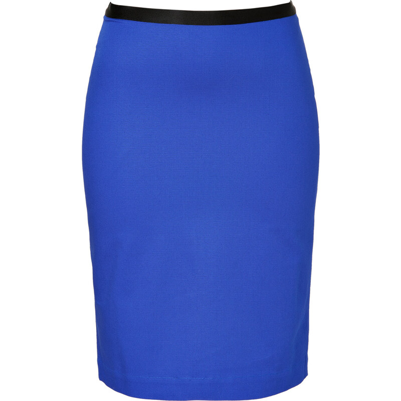Rika Blue Cotton Yelena Skirt
