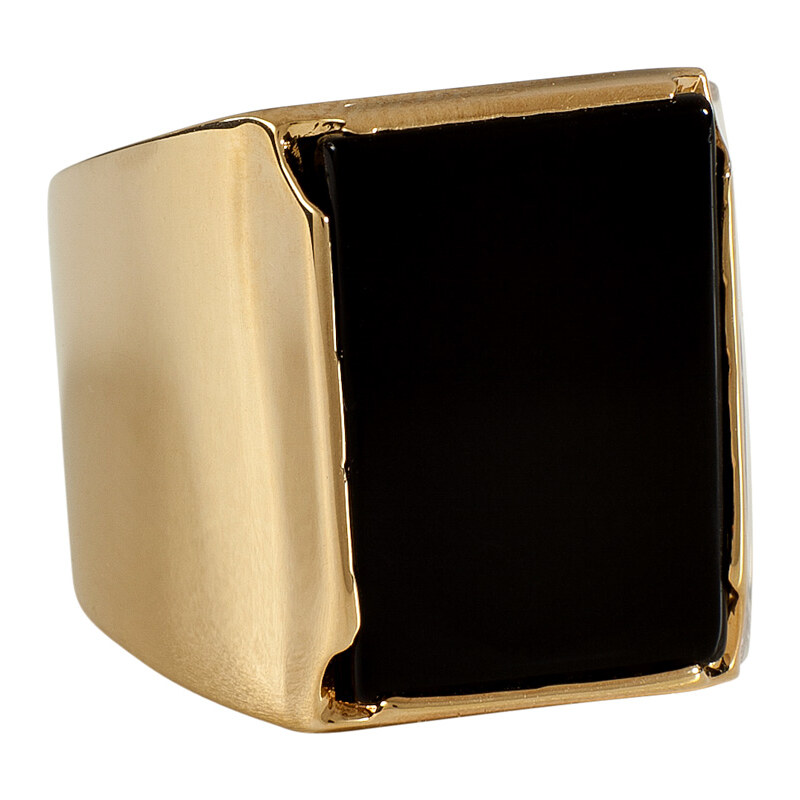 Maison Martin Margiela Gold-Toned Metal Tricolor Ring