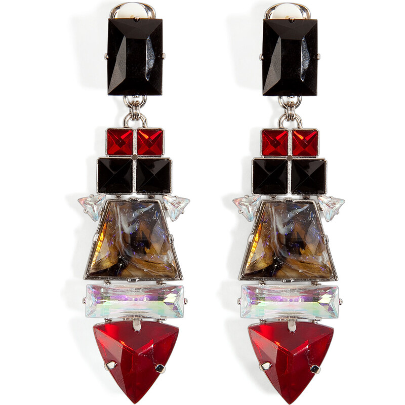 Mouton Collet Divine Earrings in Ruby