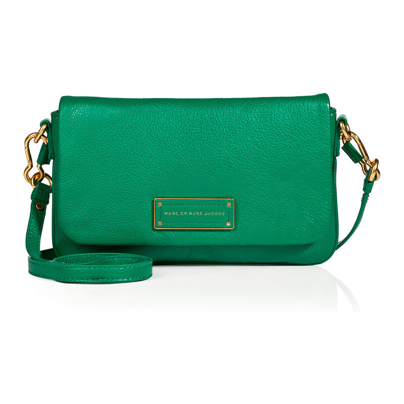 Marc by Marc Jacobs Leather Crossbody Bag in Soccer Pitch Green