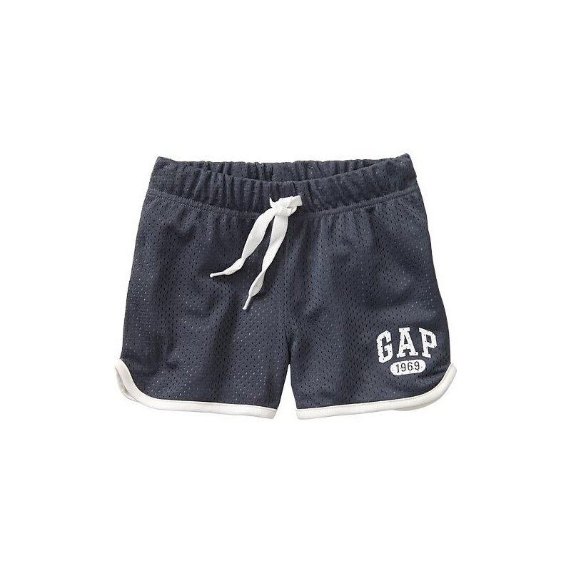 Gap Logo Mesh Shorts - Dark pearl